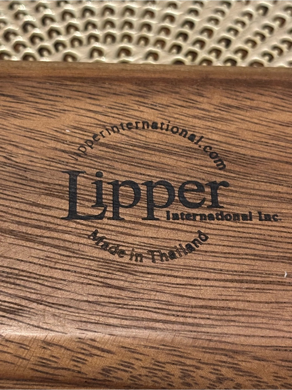 Lipper Acacia Wood Bread Cutting and Serving Tray with Dipping Bowl - Picture 2 of 8